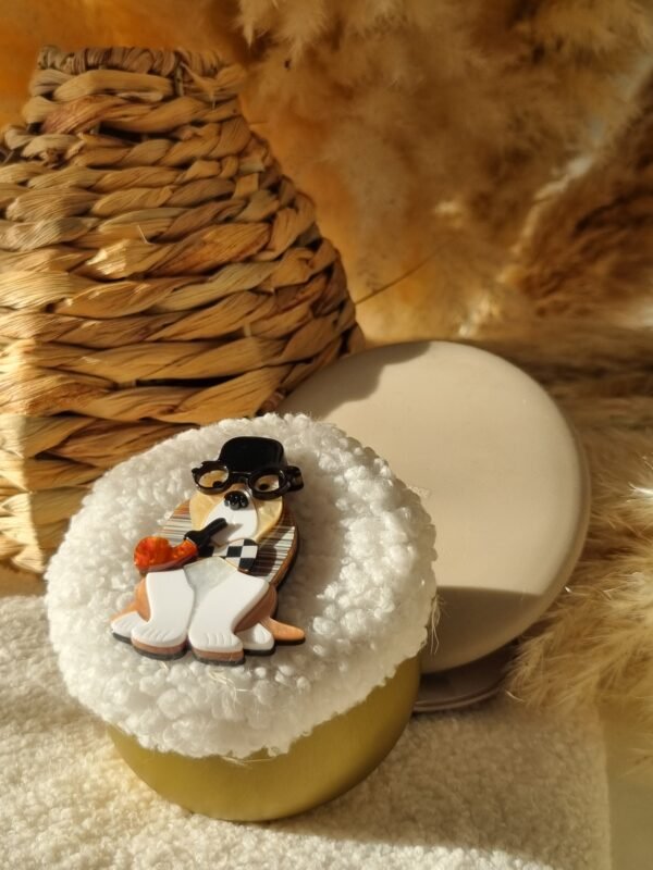 Bougie Caprices d'Eliza - Édition Broche bull – Image 2