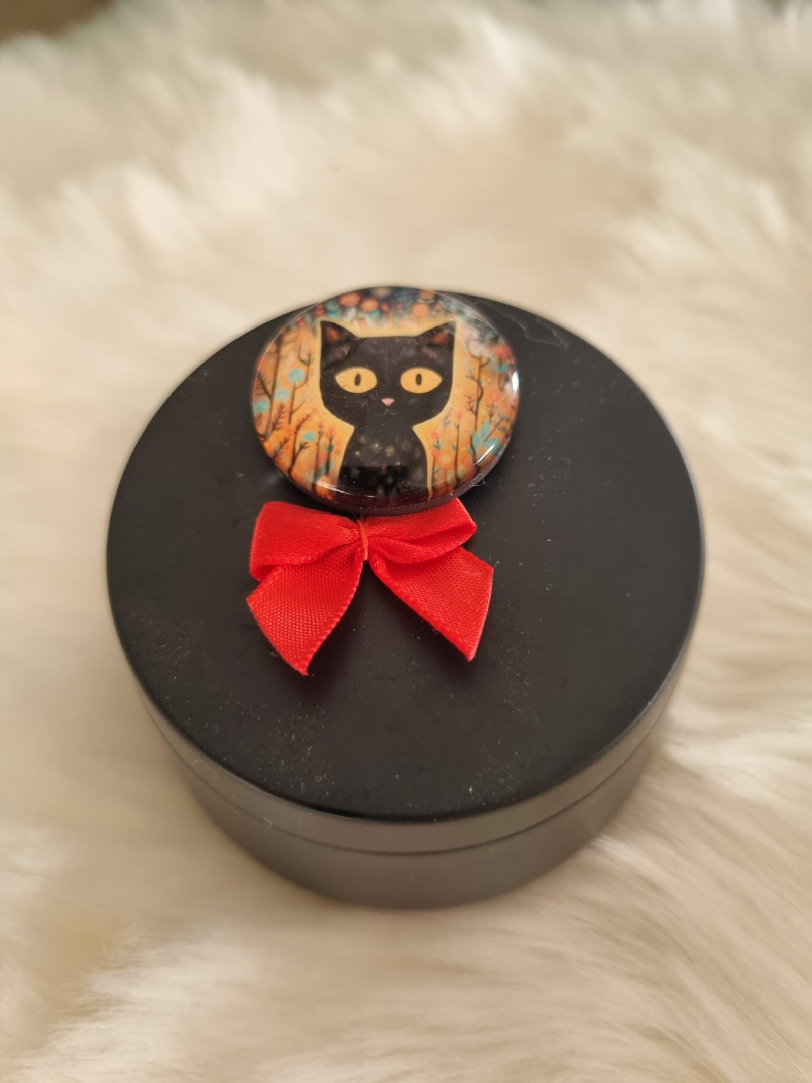 Bougie magnet chat