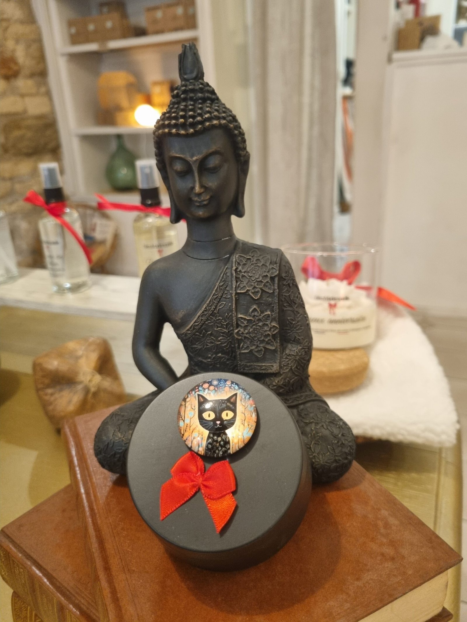 Bougie Demoiselles Chats – Image 2